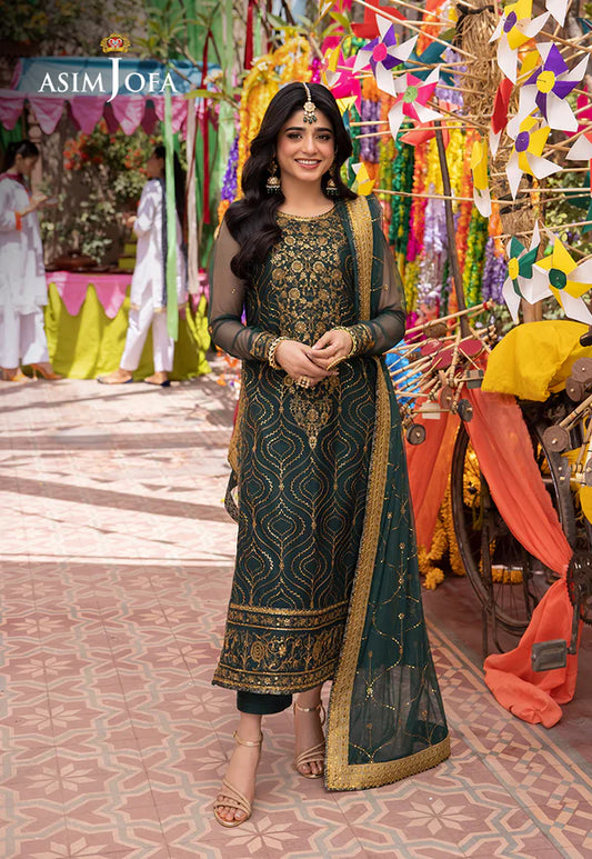 ASIM JOFA CHIFFON COLLECTION 2024 AJEMC-D16-24 - SFC