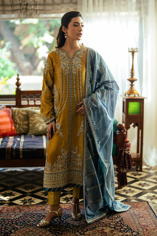 Mushq Unstitched Embellished Suit | Zoya | SLC