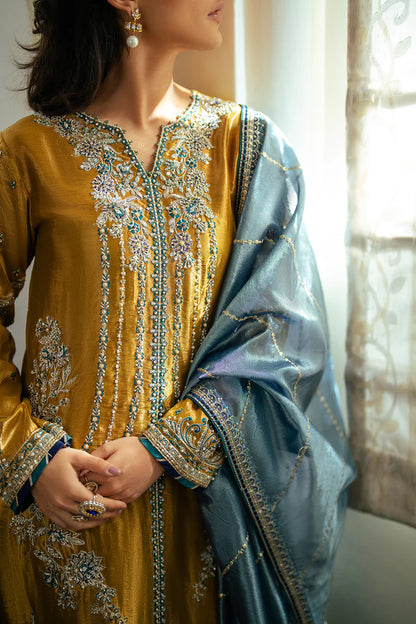 Mushq Unstitched Embellished Suit | Zoya | SLC