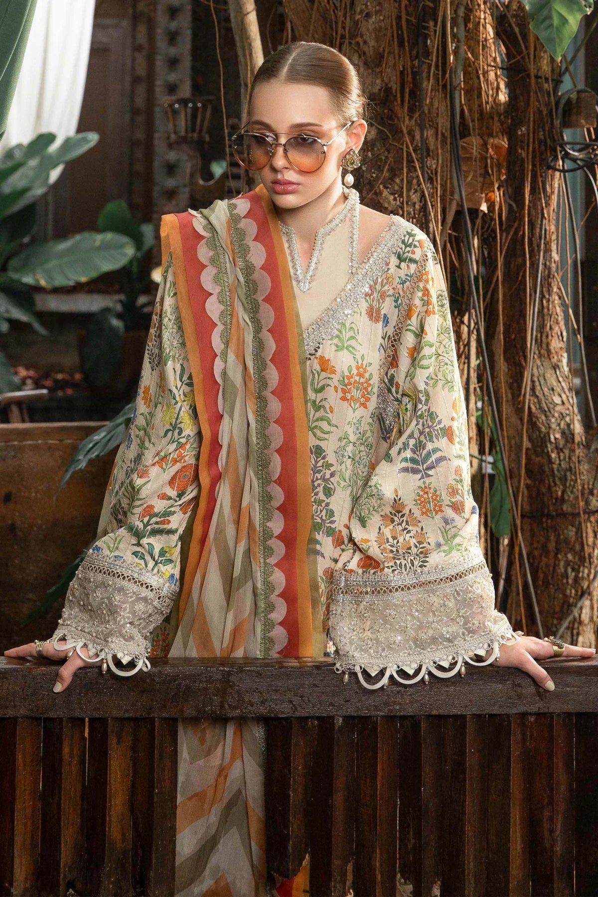 3 Piece Unstitched | MPT-1808-A