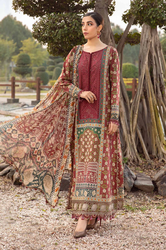 3 Piece Unstitched Lawn Suit | MPT-2114-B