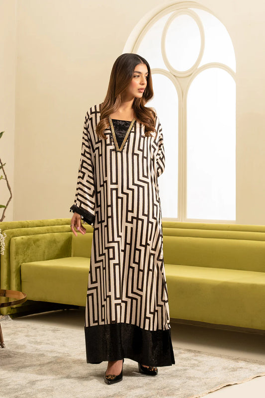 Lulusar Silk off-white and black - SBC