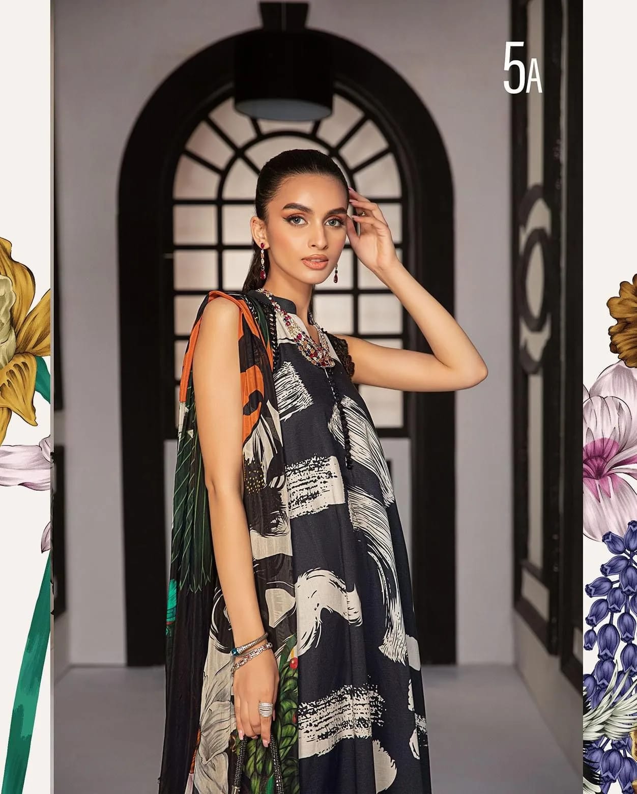 3 Piece Unstitched Suit | MPT-2205-A