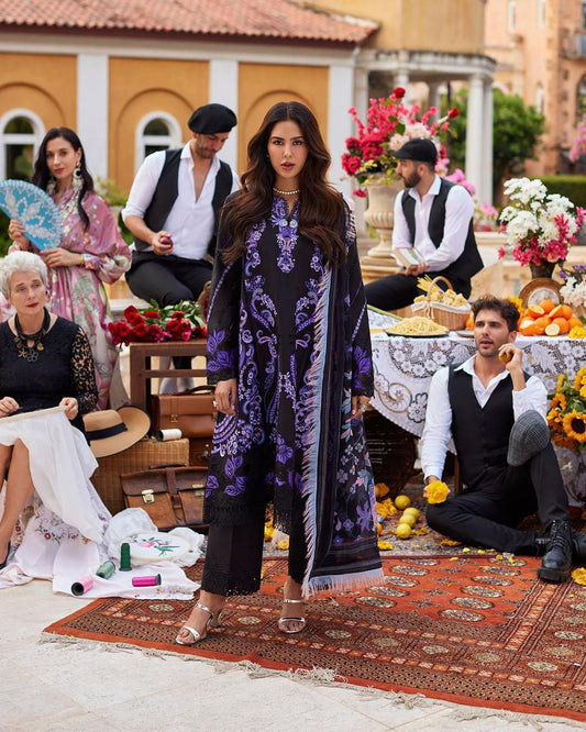 Mushq Lawn Suit - SBC