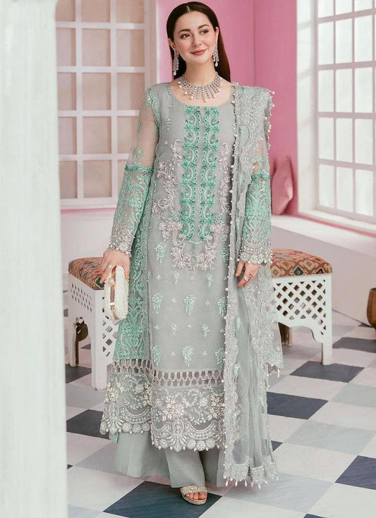 ELAAF ORGANZA EMBROIDERED 3 PC - SFC