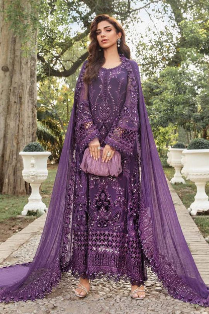 Unstitched Embroidered Chiffon Suit | MPC-24-102 | SLC