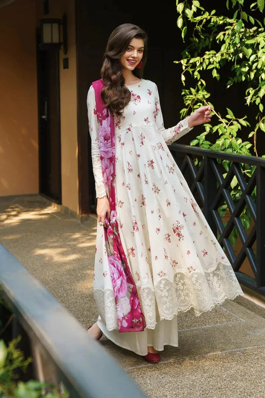 Iznik Embroidered Unstitched Suit WZ-23 - SBC