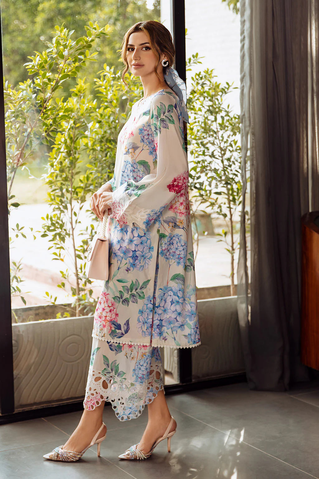 Vanya White Blue Suit - SBC