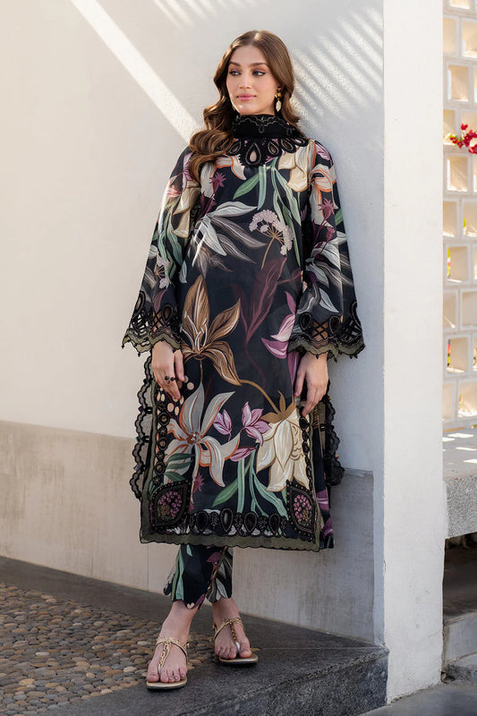 Baroque Embroidered Lawn Unstitched Suit SF-4090 - SBC
