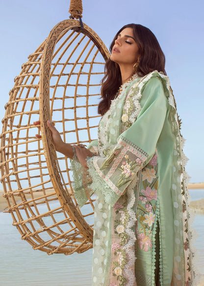 Crimson Luxury Lawn Unstitched Suit - SBC