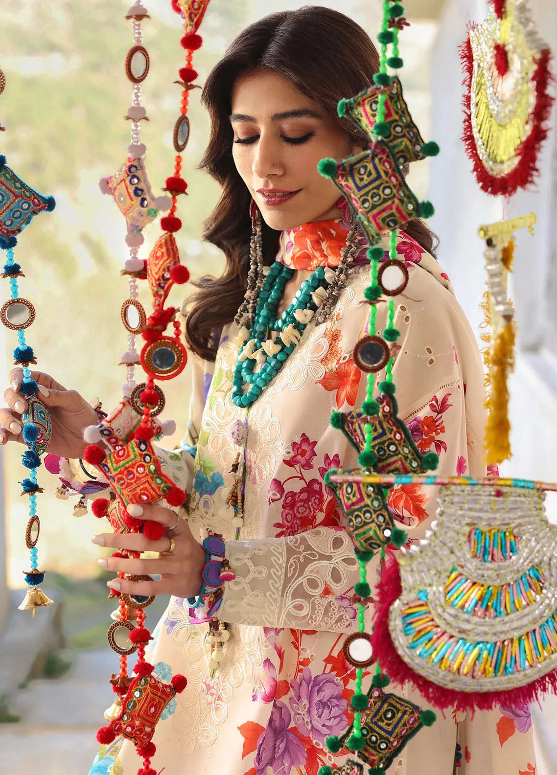 Zaha 3 Piece Unstitched Suit ALYA (ZL25-07 B) | SML